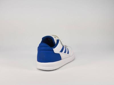 Basket blanche mode garçon bébé à velcro ADIDAS Altasport CFI