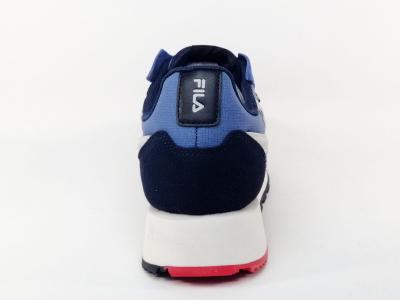 Basket bleu homme tendance et confortable en destockage FILA run formation