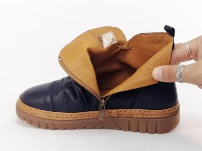Bottines femme cuir souple marine confortable et tendance PEDRO TORRES 759VI