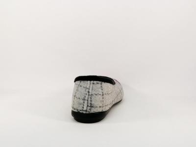 Chausson ballerine femme motif chat velours OUF CHIC & RELAX Trapile