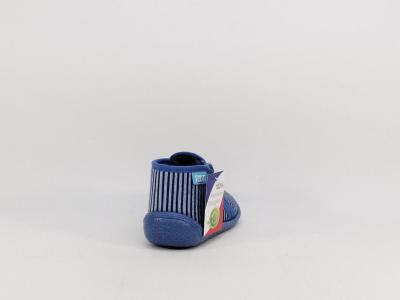 Chaussons bleu destockage TOOTI xadage bébé garçon fabrication française