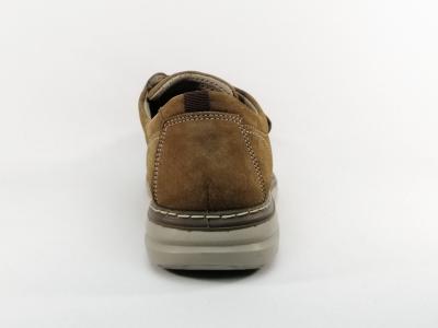 Chaussure homme pieds larges grand confort cuir souple en destockage IMAC 301923