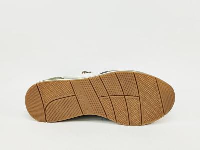 Basket femme TAMARIS 23613 chic et confortable vert sage à pas cher véganes