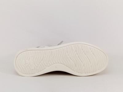 Basket tendance femme cuir blanc chic et confort destockage TAMARIS 23707