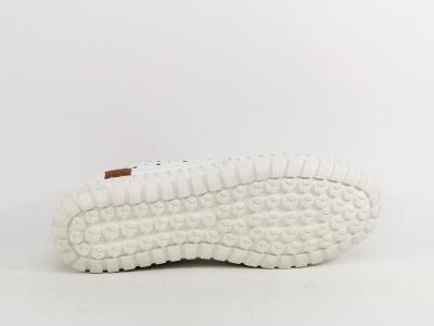 Chaussure femme cuir blanc souple et originale confortable PEDRO TORRES 561AR
