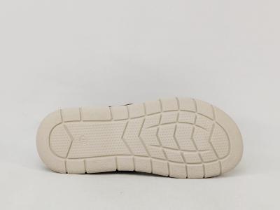 Tong homme cuir confortable ORLAND 26073 camel gris Fabrication Portugal