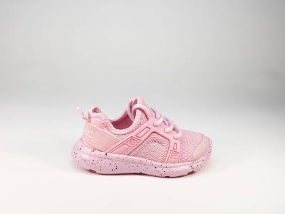 Sneakers de sport en textile rose pour fillette KAPPA Kombat