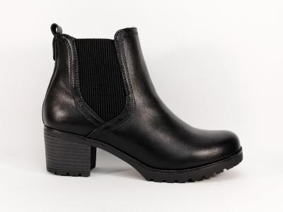 Bottine femme à talon simili cuir noir SUPREMO 2125101 à pas cher