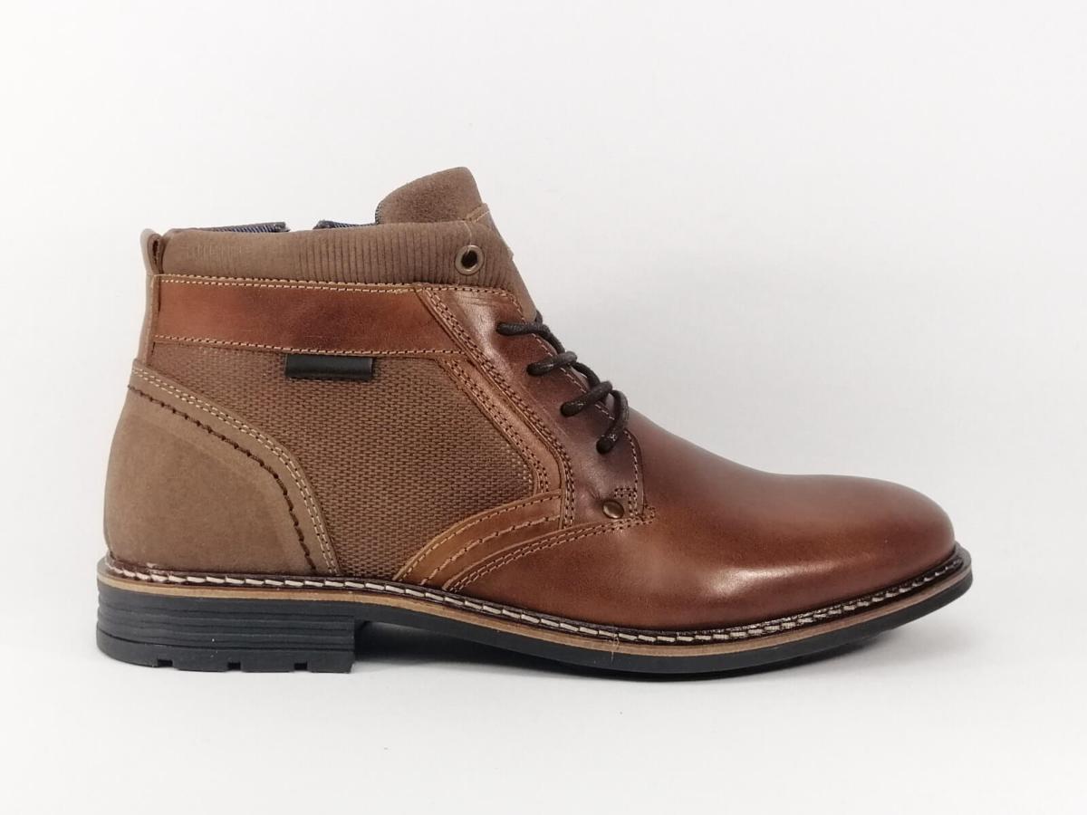 Chaussure montante homme à lacets