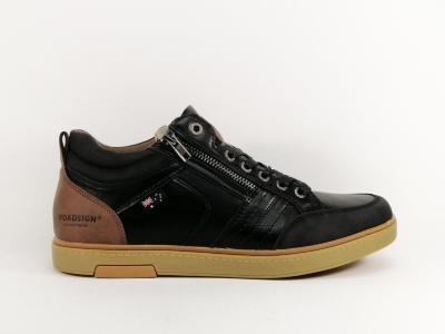 Chaussure montante homme tendance noir à pas cher ROADSIGN fontazio