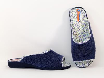 Mule femme pied sensible SOCA 0450 souple et confortable éponge marine