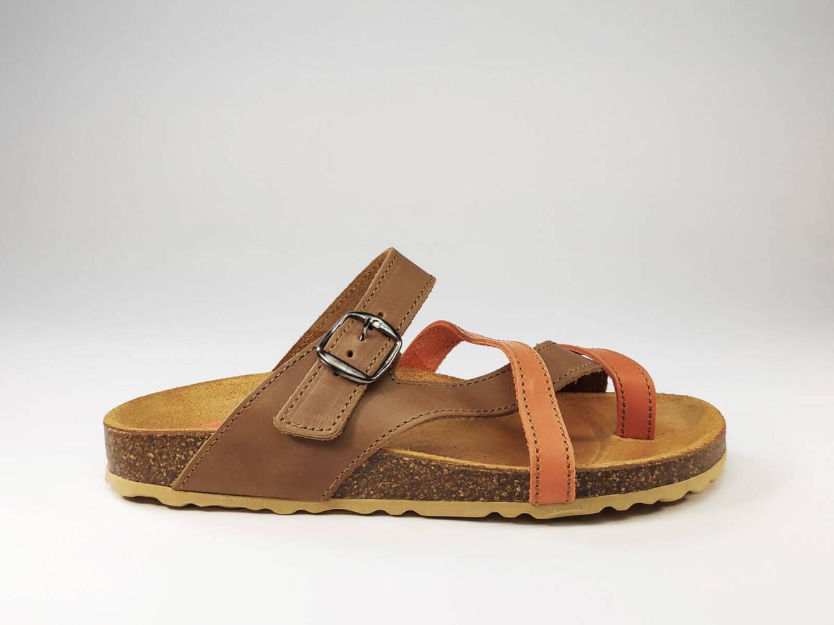 sandales tout cuir femme