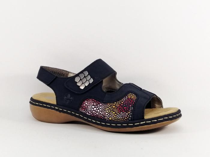 Chaussures Femme Rieker Noires - Pointure 38/5 - Confort Rembourré - Neuves Sans Emballage