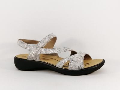 Sandale femme grande pointure confortable en cuir  velcro destockage WESTLAND JOSEF SEIBEL Ibiza 70