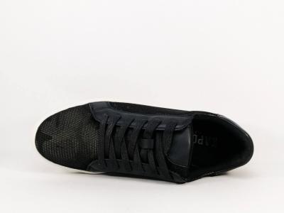Basket noire tendance homme destockage KAPORAL sanso à pas cher