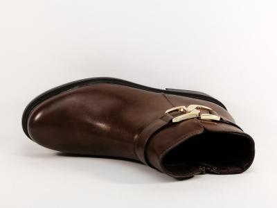 Bottine femme grande taille à pas cher marron chic et confortable CINK ME DM113-1