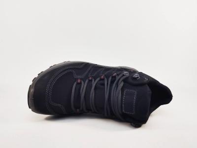 Chaussure randonnée femme montante noire imperméable en destockage IMAC 858908 confort à pas cher