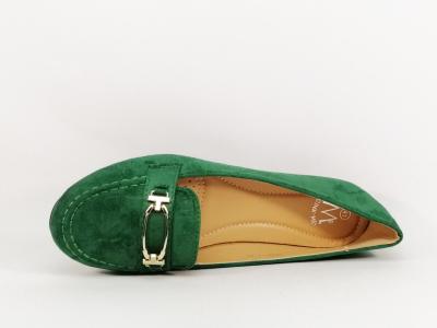 Mocassin/ ballerine chic vert grande pointure femme CINK ME DM3D1-1 à pas cher