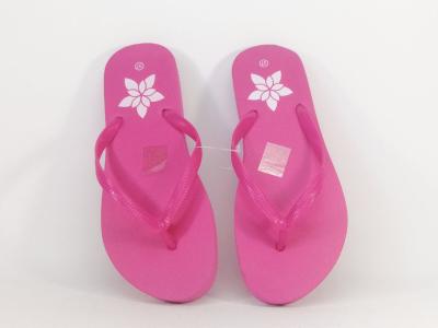 Tong de plage femme à pas cher rose fuchsia LADIES FLIP FLOP