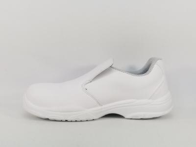 Chaussures de sécurité blanche destockage BAUDOU Exena rose S2 SRC mixte