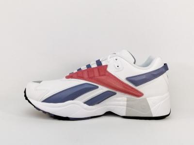 Sneakers blanche destockage REEBOK intvl 96 mixte à pas cher
