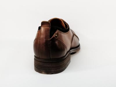 Chaussure habillée cuir marron homme destockage REDSKINS ylang - Fabrication Portugal