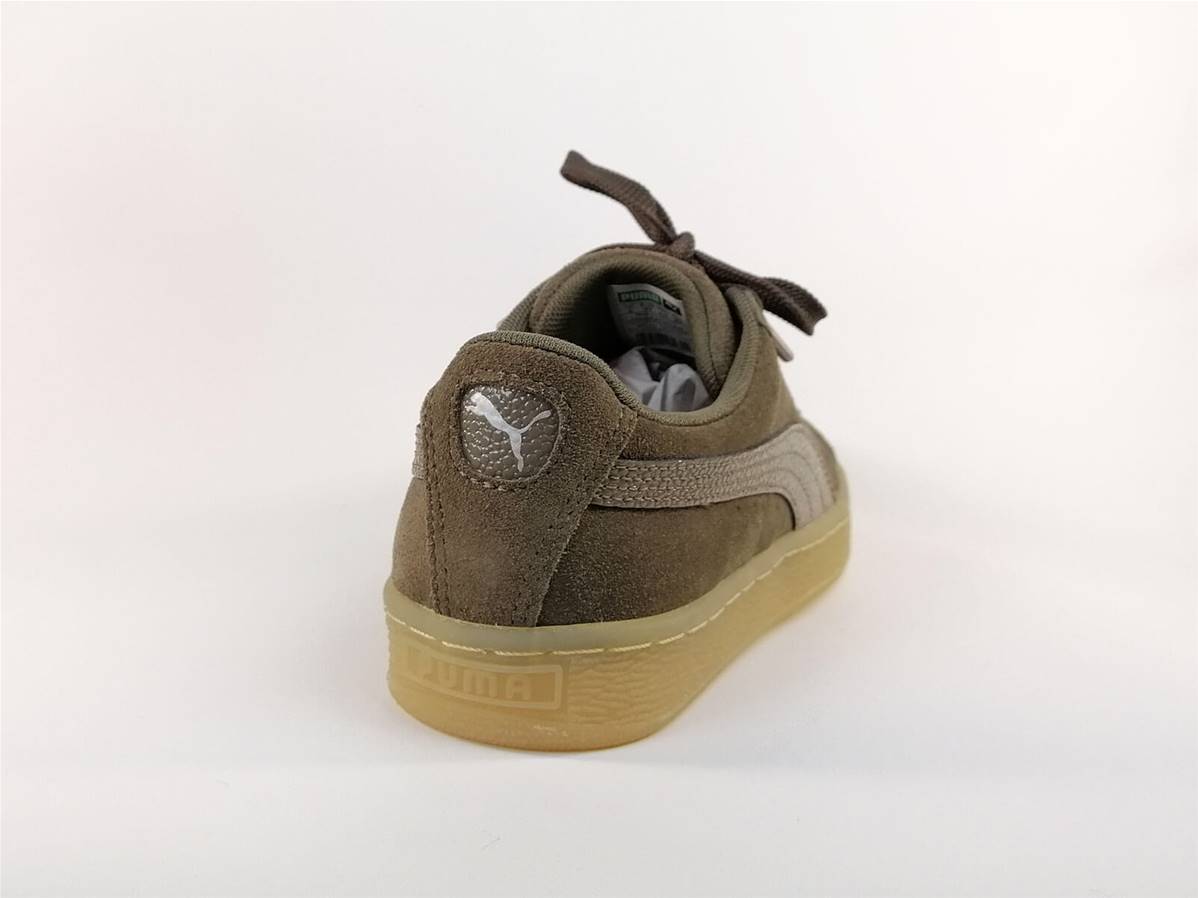 puma suede kaki