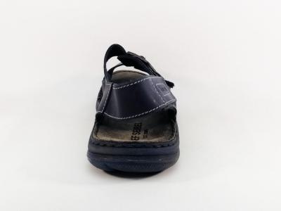 Sandale homme grande pointure confortable cuir marine destockage JOSEF SEIBEL maverick 07
