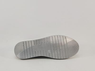 Basket sans lacet femme cuir blanc souple chic et confortable MORAN'S kasli légère