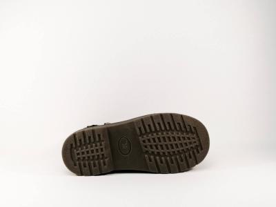 Bottine tendance et pas cher en simili cuir noir pour fille XTi 56951