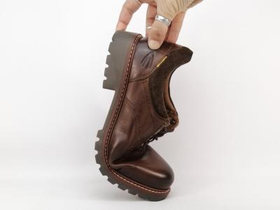 Chaussure homme derby marron cuir souple et confortable destockage CAMEL ACTIVE 57TRA06