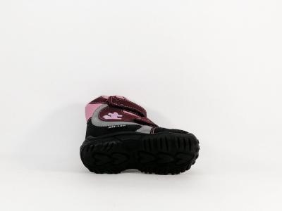 Moon boots fourrée rose waterproof à velcro fille bébé destockage IMAC 58714