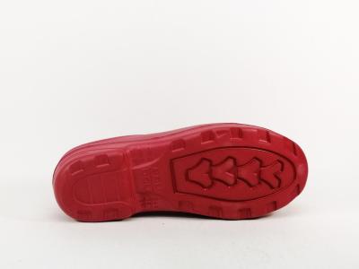 Sabot de jardin femme leger et confortable en EVA rouge destockage BAUDOU harper à pas cher