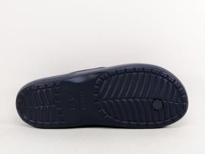 Tong CROCS homme destockage 207713 marine à pas cher grande taille confortable