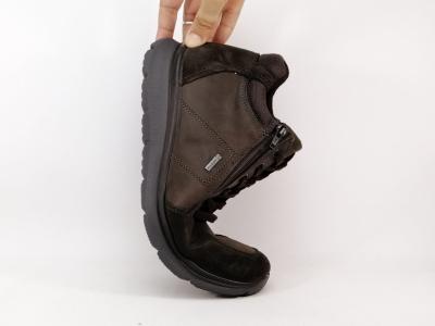 Basket montante homme cuir marron wateproof goretex destockage IMAC ARA 454076 804095