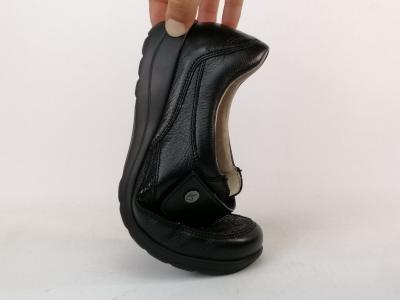 Chaussure hallux valgus femme pieds sensibles et larges cuir souple CAPRICE 24655 H