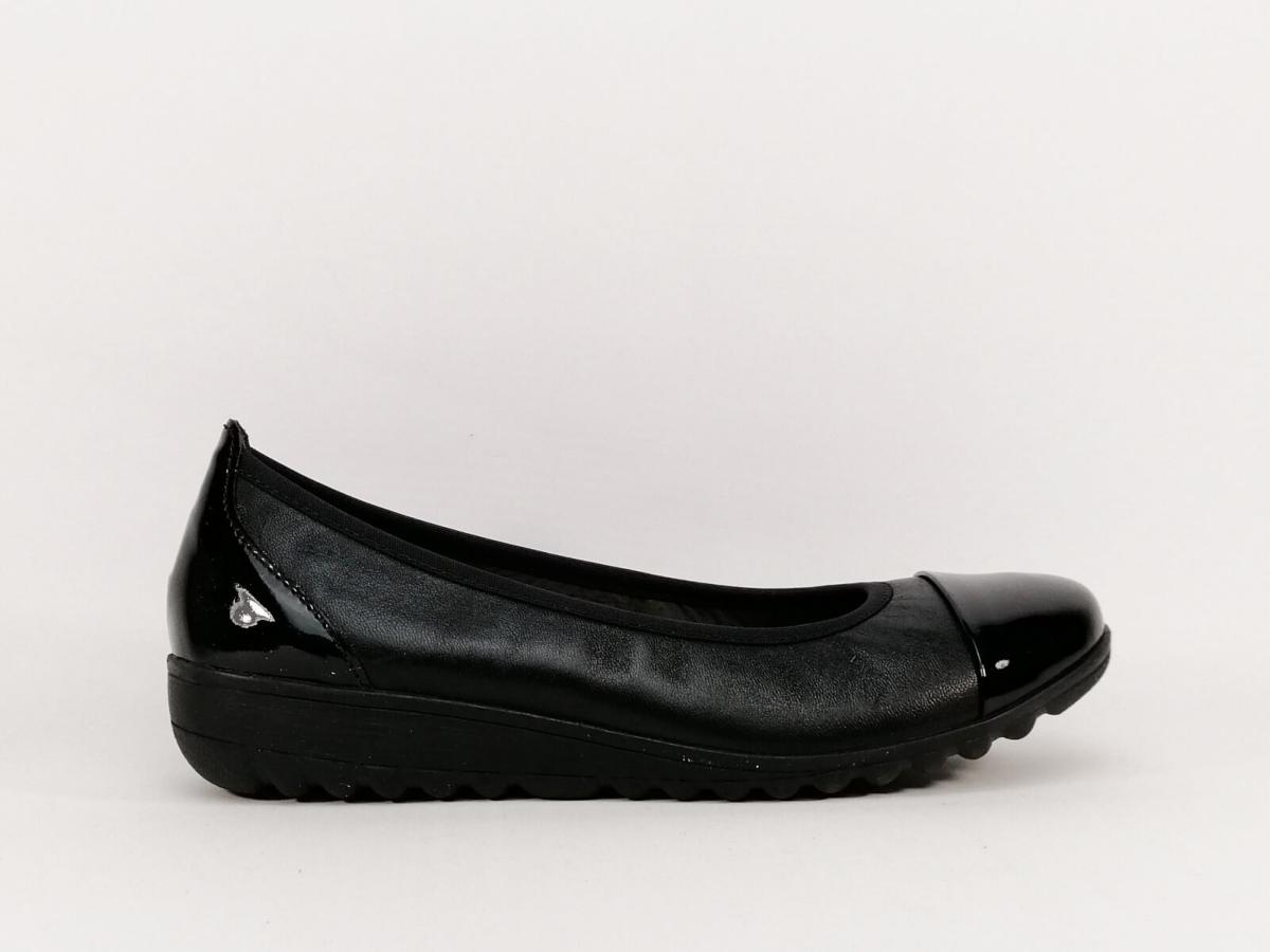 ballerine en cuir femme