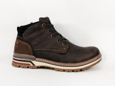 Boots montante marron confortable destockage DOCKERS 49WY001 homme