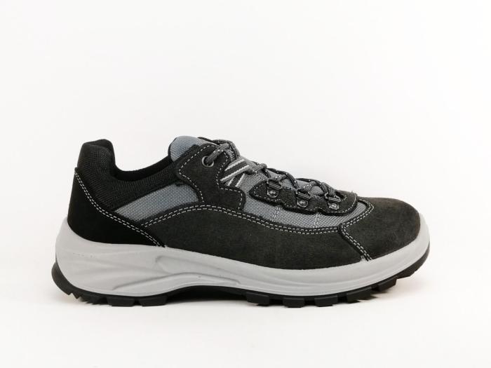 Chaussure de randonnée destockage GARSPORT kamikaze low antracite cuir à pas cher