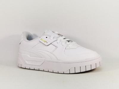 Basket blanche femme PUMA cali dream en destockage à pas cher confort 38315701