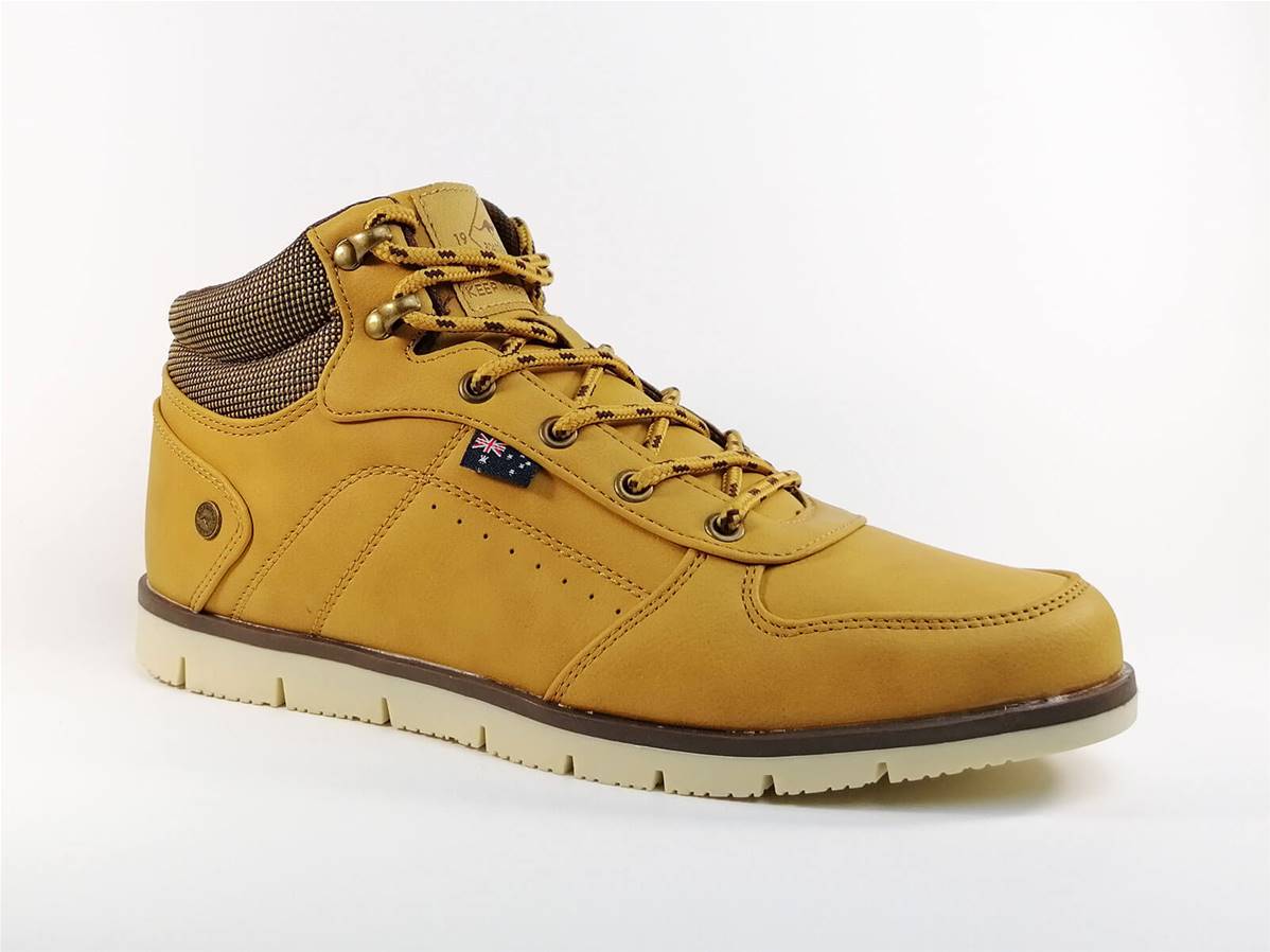 chaussure montante daim