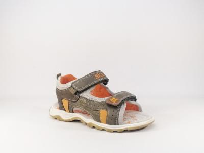 Nu-pied kaki  velcro en destockage SK8 by BOPY Taxeo pour garons