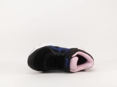 Chaussure de running noire à velcro ASICS Jolt 2 PS pour fille