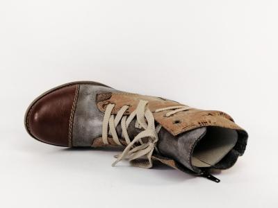 Bottine RIEKER 70822 originale et confortable pour femme