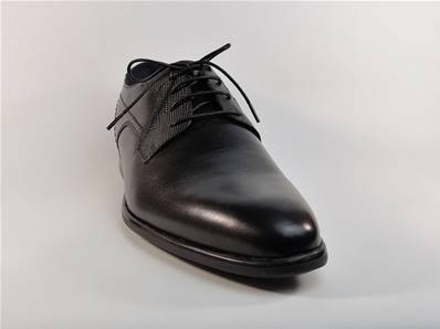 Chaussure habillée en cuir noir DOCKERS pour homme 42VZ002
