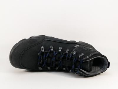 Chaussure de randonnée homme destockage IMAC 254008 cuir noir waterproof