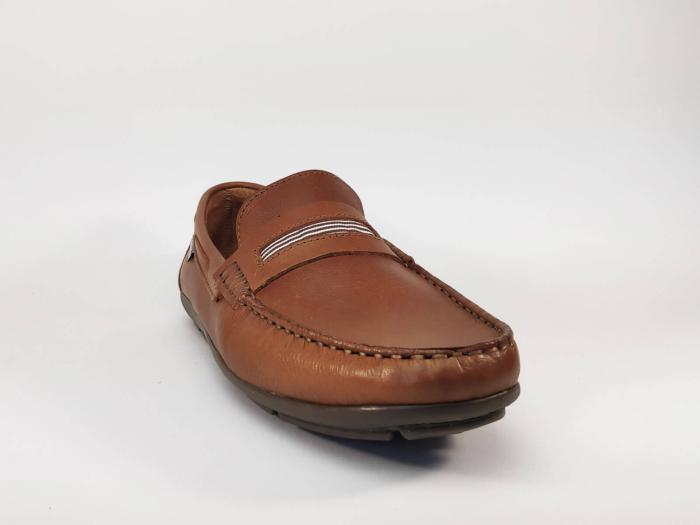 mocassin cuir souple homme