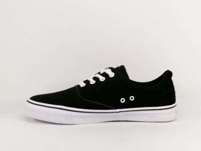 Basket noire homme tendance à pas cher destockage KAPPA logo nisio 3 confort
