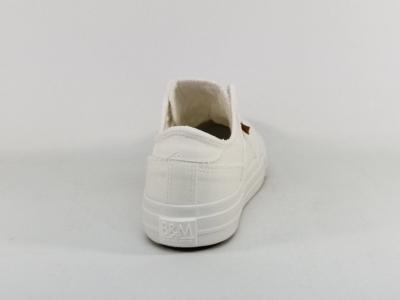 Basket blanche femme toile souple confortable BANANA MOON ratisse à pas cher