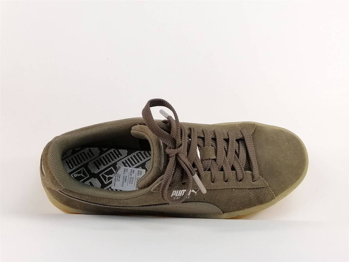 puma suede kaki